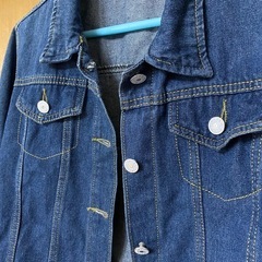 【美品💫】今の時期に！軽いデニムジャケット　ポケットつきの画像