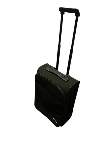 【美品‼️】スーツケース キャリーバッグ キャリーケース　ブラック　機内持ち込み可能　スーツケースベルト付き