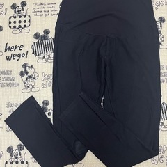 衣類④マタニティパンツ 裏起毛 無印
