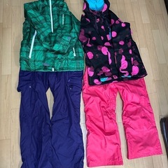 スノーボード服一式の画像