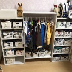 キッズクローゼット(カラーボックス)