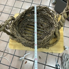 つるかご　工芸品　の画像
