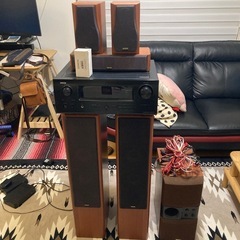 ホームシアターセット　(アンプ)DENON