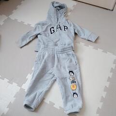 GAP　上下セット　80　パーカー　裏起毛　ベビー　キッズ