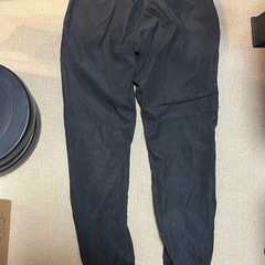 キッズ 160 TOPVALU カジュアルサイクルパンツ 黒の画像