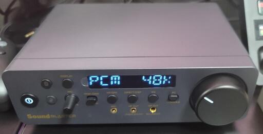 引き取り限定 Creative クリエイティブ Sound Blaster X5 サウンドブラスター USB DAC イヤホン ヘッドホン アンプ バランス接続 Bluetooth PC ゲーム ゲーミング 音楽鑑賞 札幌 限定 特価 美品 付属品完備