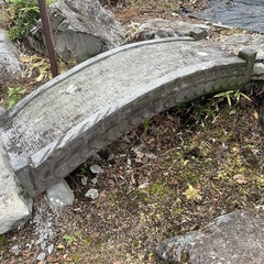 庭の石、橋差し上げます（橋だけ2000円）　　