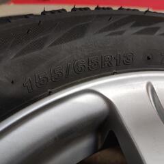 【交渉中】155/65R13 スタッドレスタイヤ ブリザック 2021年製造の画像