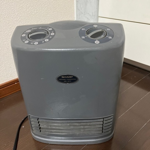 シャープセラミックファンヒーター