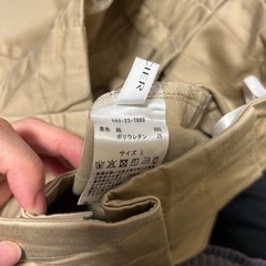 [決まりました］ストレートスカート　ベージュの画像