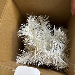 クリスマスツリー 白の画像