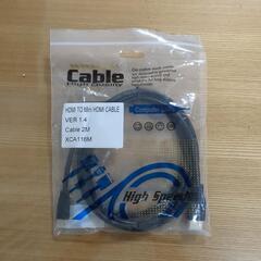 HDMI to MiniHDMIケーブル