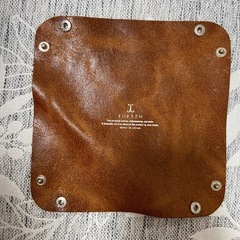 FORTEN フォルテンレザートレイ茶 日本製の画像