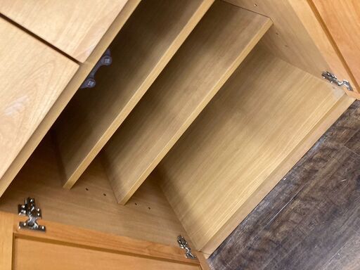 ☆ジモティー割あり☆3扉オープンボ－ド/クリ-ニング済み/HG-3796