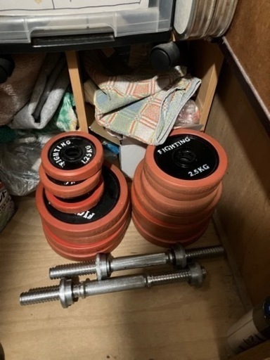 ダンベル60kgセット(30kg×2)