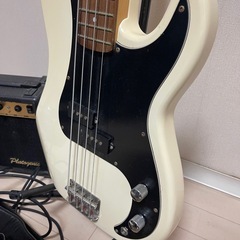 photogenic フォトジェニック　エレキベース　アンプ　シールド　ストラップセットの画像