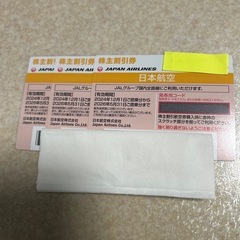 JAL 国内線　　株主割引券