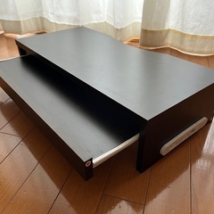 モニター台／キーボード引出し・コンセント口付
の画像