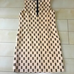 ミッシェルクランPARIS★柄ワンピースの画像