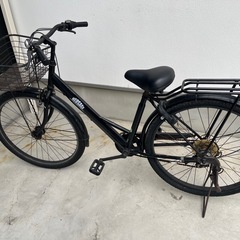決まりました　イオンバイク　自転車　後ろパンクの画像