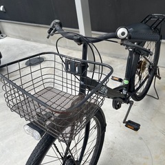 決まりました　イオンバイク　自転車　後ろパンクの画像