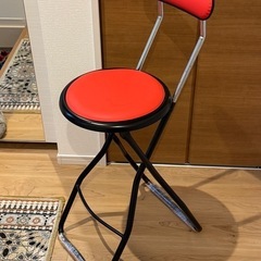 キャプテンチェアハイ　H-60　レッド