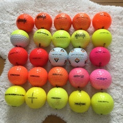 カラー ロストボール SRIXON Mix 25球 ゴルフボールの画像