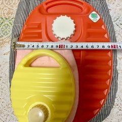 【値下】【美品】湯たんぽ2つ大小セットカバー付！２つまとめての画像
