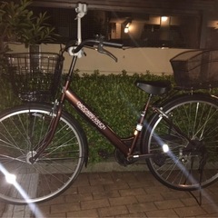 ギア付き　自転車　26インチ