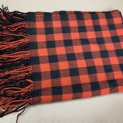 【新品💫美品】クーラー冷え対策などに🥶単品でも2setでも！マフラー❤️🖤大判ストールの画像