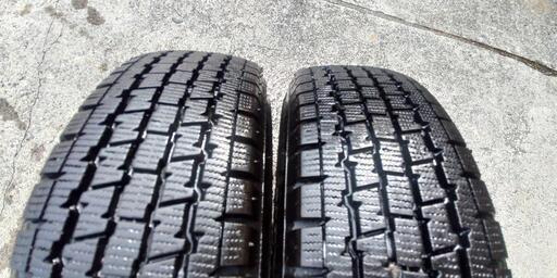 ミゼット2社外12インチアルミホイールBSスタッドレスバリ山