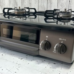 お引取り限定 美品 24年製 パロマ LPガス用コンロ 2口ガステーブル IC-S37DX-2L グリル未使用 お引取り限定 美品 24年製 パロマ LPガス用コンロ 2口