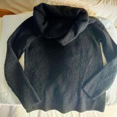 Forever21 ブラック ハイネックニット