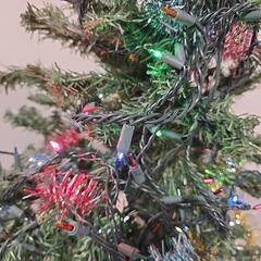 ‼️格安🎅クリスマスツリー🎄ライト付きの画像