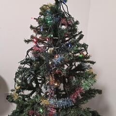‼️格安🎅クリスマスツリー🎄ライト付きの画像