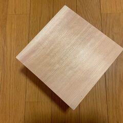 神事祭事祝事用 一升枡 ひのき材の画像