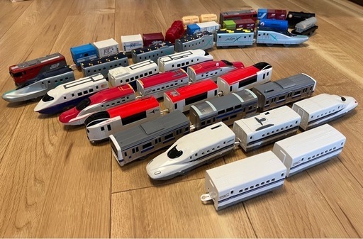 値下げしました【プラレール】車両とレールのセット