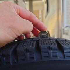 155/65R14 スタッドレス　VRX 19年製　室内保管　状態良好