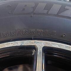 155/65R14 スタッドレス　VRX 19年製　室内保管　状態良好