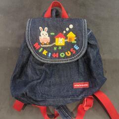 【ミキハウス】ベビー用のデニムサック