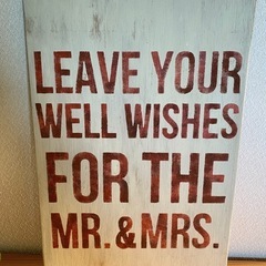 サインボード　縦46.5㎝📝DIYの画像