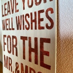 サインボード　縦46.5㎝📝DIYの画像