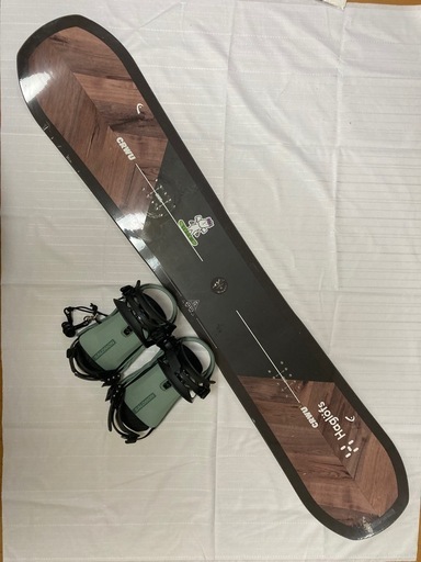 チューンナップ済　スノーボード2点セット