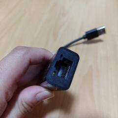 USB‐LANケーブルアダプタの画像