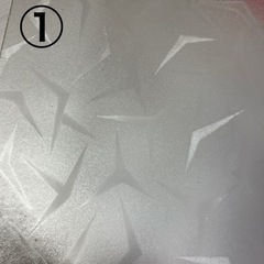 ステンドグラス　すりガラス　3枚セットの画像