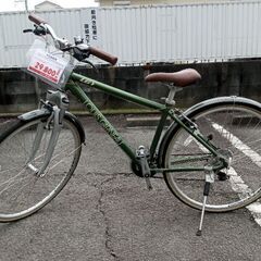 中古クロスバイク　ルイガノ　LOUIS GARNEAU　グリーン