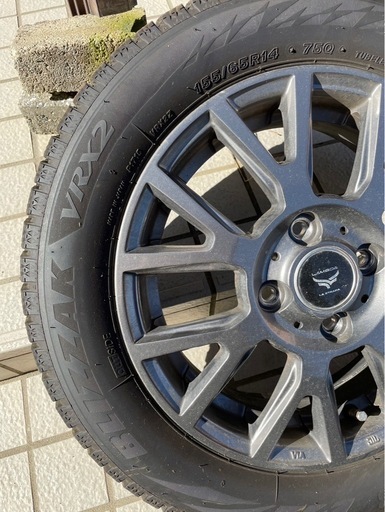 スタッドレスタイヤ4本セット　155 65R14