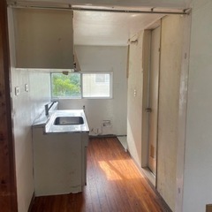 システムキッチン解体と組み立て