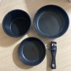 フライパン 、鍋 3点