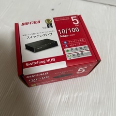 バッファロー　スイッチングハブ　5port 未開封　（1102b6）